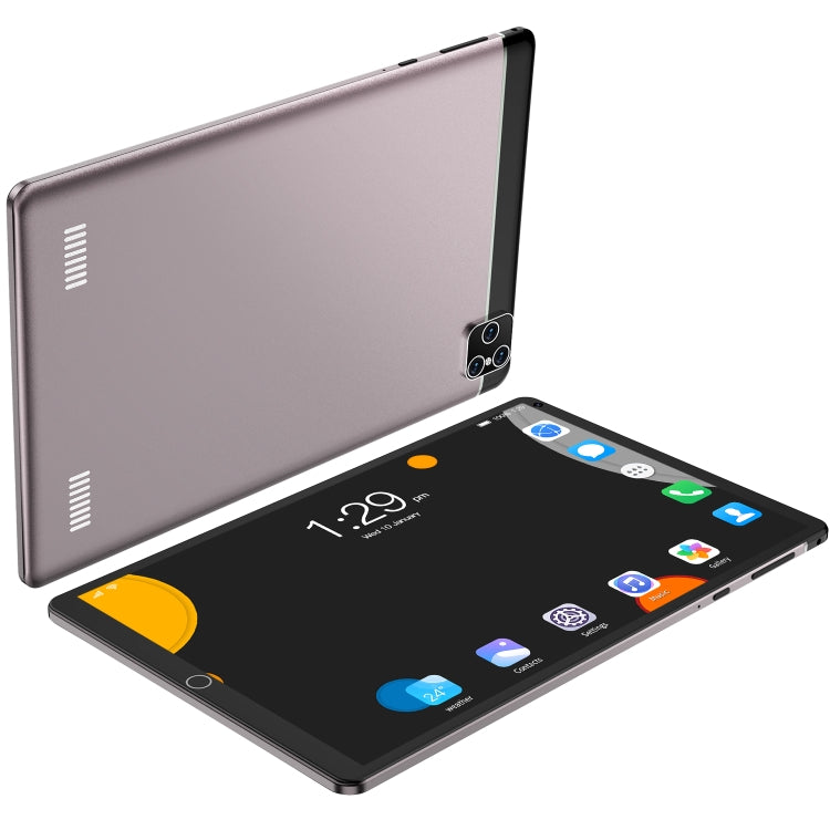 P8 3G Phone Call Tablet PC, 8 inch, 1GB+16GB, Android 5.1 MT6592 Octa Core, Support Dual SIM, WiFi, Bluetooth, GPS, UK Plug (Grey) - 7.0-8.0 inch by PMC TechLife | Online Shopping South Africa | PMC TechLife