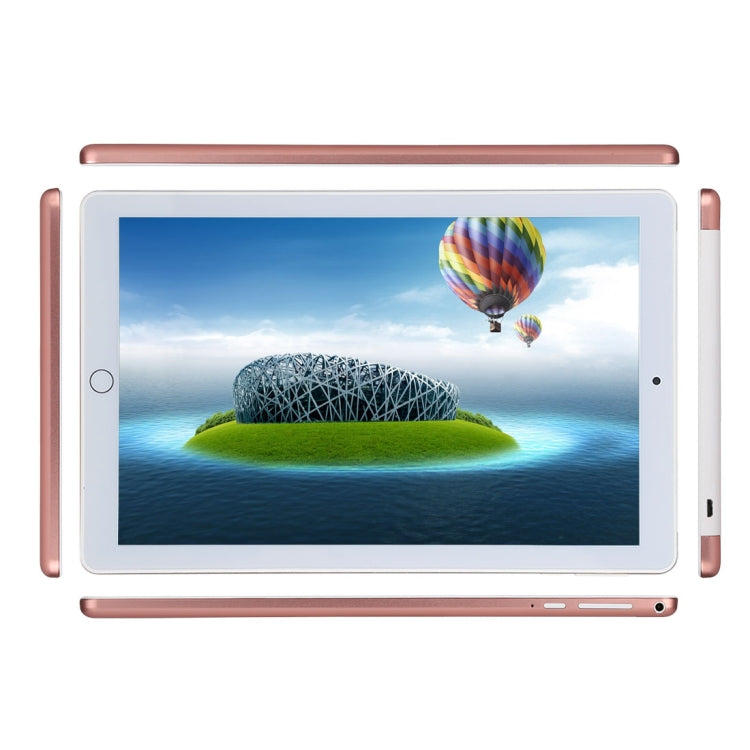 3G Phone Call Tablet PC, 10.1 inch, 2GB+32GB, Android 5.1 MTK6580 Quad Core 1.3GHz, Dual SIM, Support GPS, OTG, WiFi, Bluetooth(Rose Gold) - 10.1 inch by PMC Jewellery | Online Shopping South Africa | PMC Jewellery